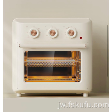 16Qt Multifungsi Air-Fryer Panggangan Oven Kanthi 3 Knobs